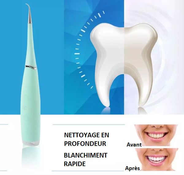 Détartreur dentaire professionnel - DentalCare™ Beauté Produit Vert 
