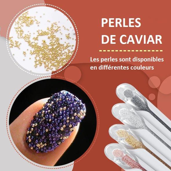 Stylo Manucure - Pose de Perles - Décoration Pour Ongles Beauté Produit Argenté 